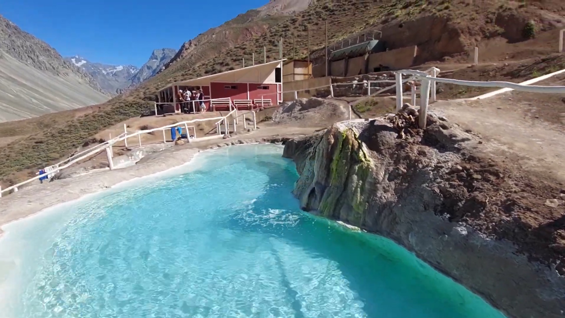Tour Termas en la Cordillera de los Andes Chile